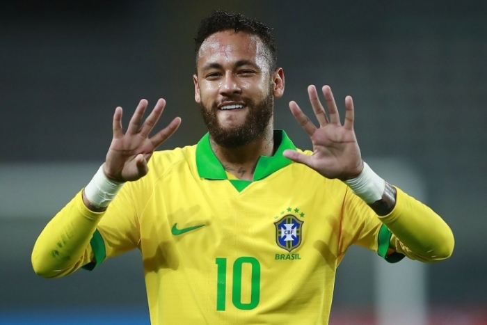 Neymar Braziliyaning eng yaxshi to‘purariga aylandi